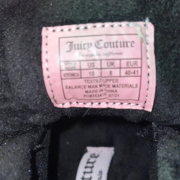 Juicy Couture Velcro closure Snow boots size 10 - Picture 6 of 6